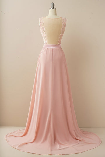 Abito applique long prom